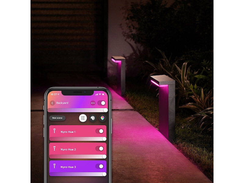 Philips Hue Nyro udendørs piedestal Gulvlampe