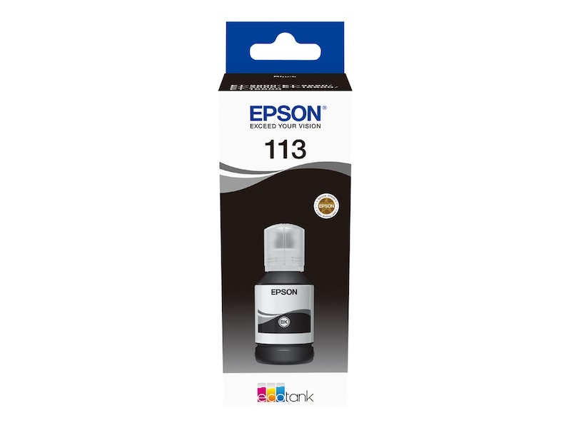 Epson Ink 113 Ecotank Sort Blækpatroner