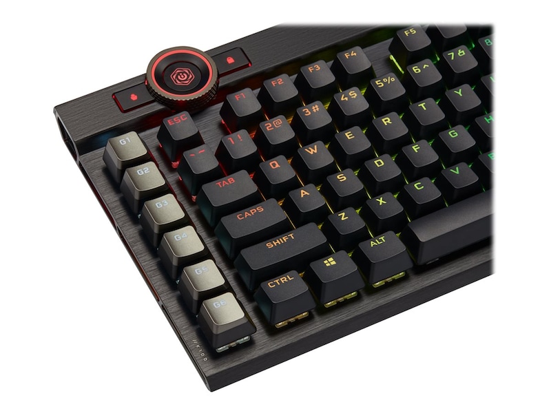 CORSAIR K100 RGB Optical-Mechanical Gaming Keyboard (mørkegrå) Gamingkeyboard