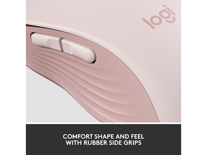 Logitech Signature M650 Medium  trådløs mus Pink Mus