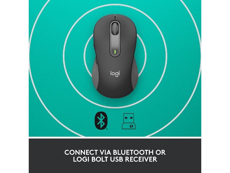 Logitech Signature M650 Wireless Mouse - GRAPHITE Mus