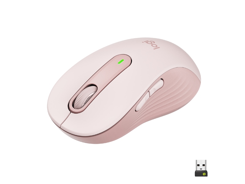 Logitech Signature M650 Large trådløs mus Pink Mus