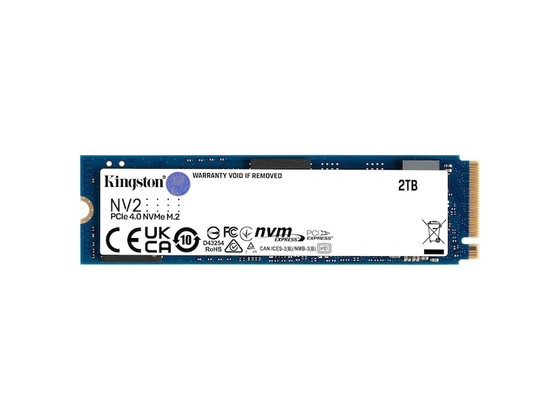 Kingston M.2 NV2 PCIe 4.0 NVMe SSD 2TB SSD M.2