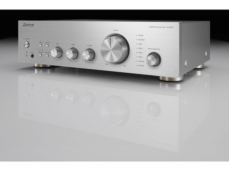 Pioneer A-40AE Integrated Amplifier (sølv) Receivere