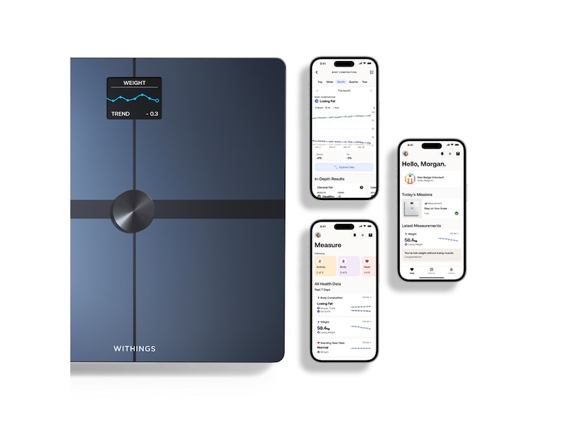 Withings Body Smart Wi-Fi badevægt (sort) Badevægte