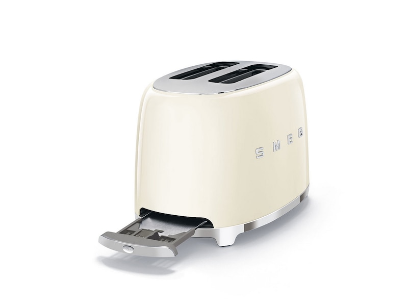 Smeg TSF01CREU brødrister til 2 skiver (cream) Brødristere