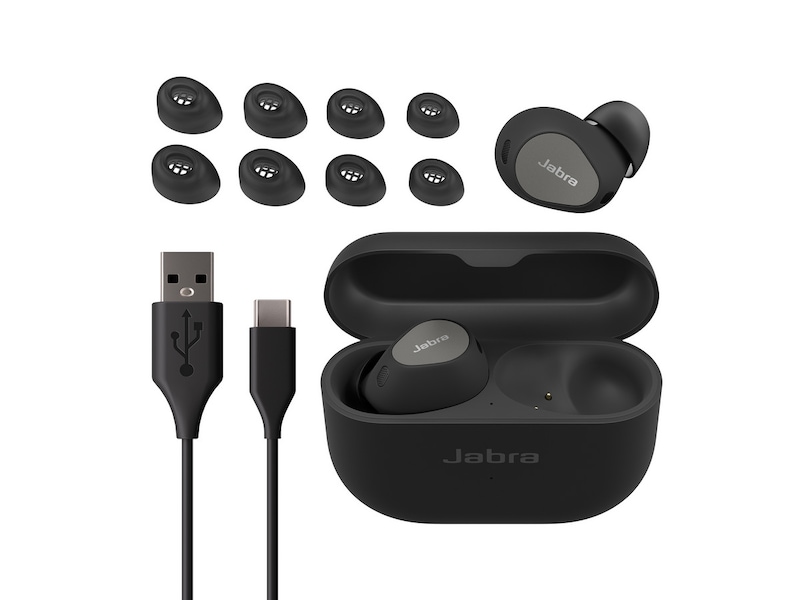 Jabra Elite 10 Trådløse øretelefoner, In-Ear (titanium black) In-ear høretelefoner