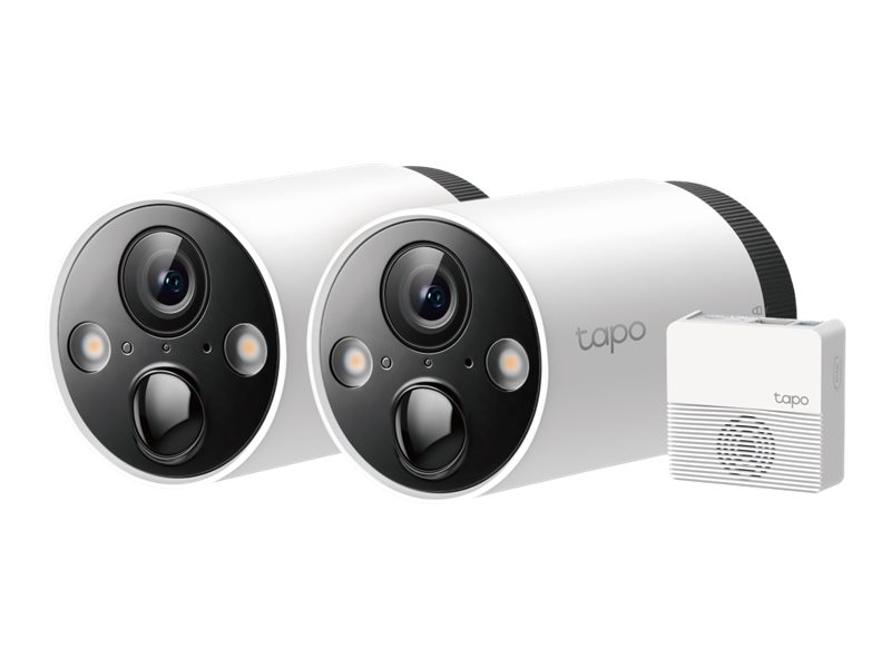 TP-Link Tapo C420S2 2K Wire-free camera 2-pack Overvågningskameraer