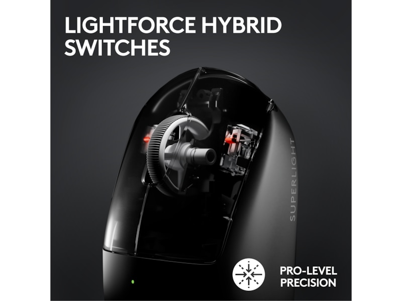 Logitech G Pro X Superlight 2 Lightspeed Trådløs Gamingmus (hvid) Gamingmus