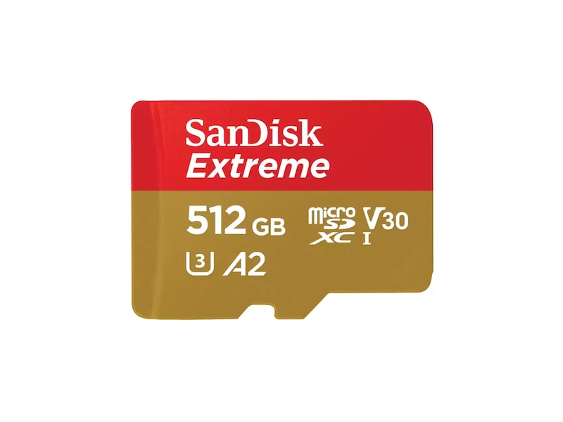 SanDisk Extreme microSDXC 512GB Flash-hukommelse