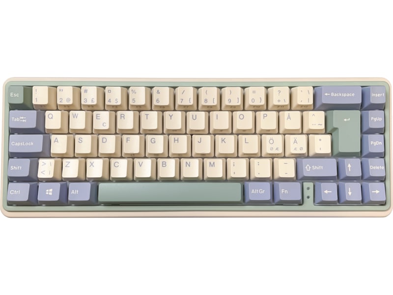 Varmilo VXT68 Minilo Eucalyptus TKL Yellow Trådløst Gamingtastatur Gamingkeyboard