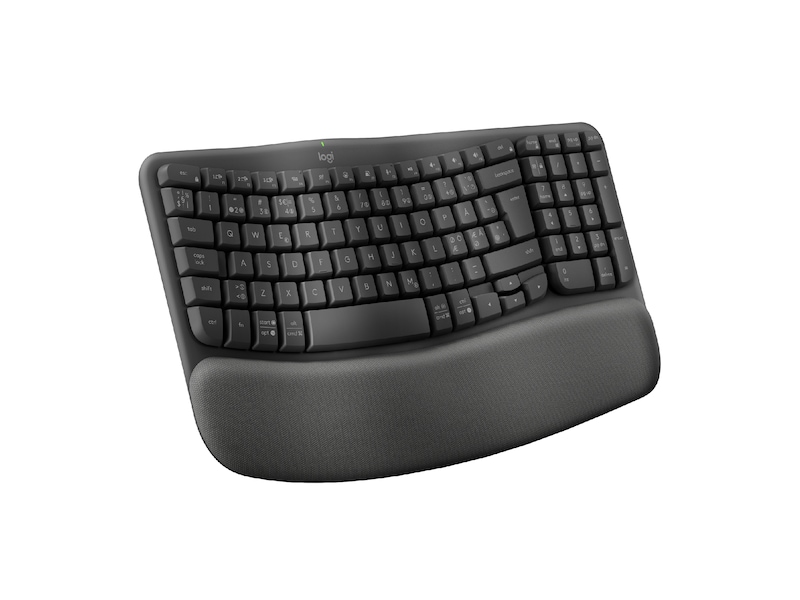 Logitech Wave Keys trådløst tastatur (grafit) Keyboards