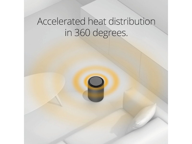 Duux Threesixty 2 Smart Ventilatorovn (grå) Radiatorer