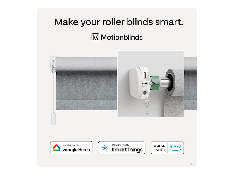 MotionBlinds Retrofit Motor for Roller Blinds Smart strømstyring