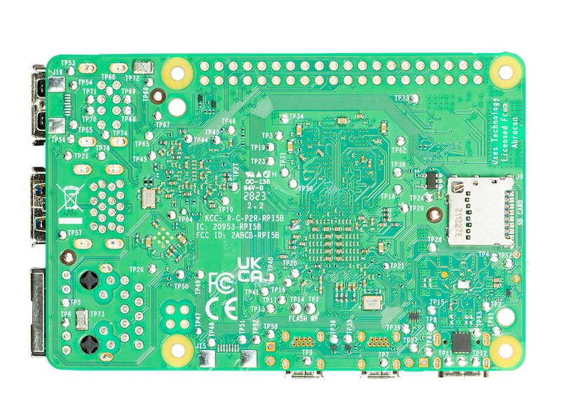 Raspberry Pi 5 Model B, 4GB RAM Integreret CPU