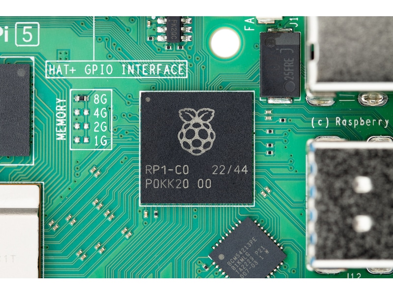 Raspberry Pi 5 Model B, 4GB RAM Integreret CPU