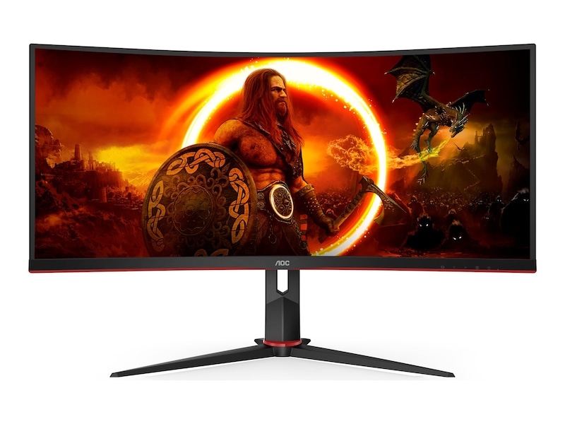 AOC 34" curved gamingskærm CU34G2XP Gamingskærme