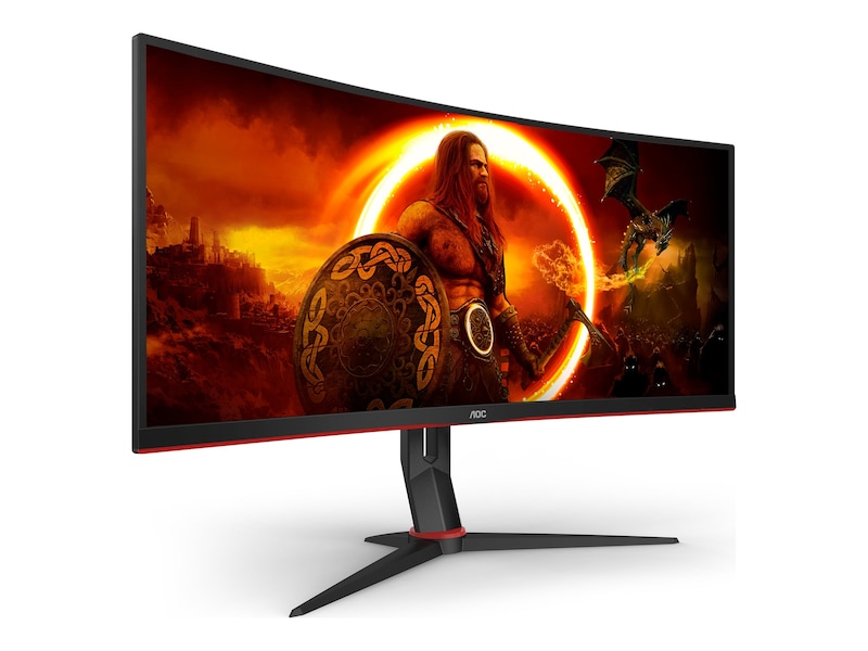 AOC 34" curved gamingskærm CU34G2XP Gamingskærme