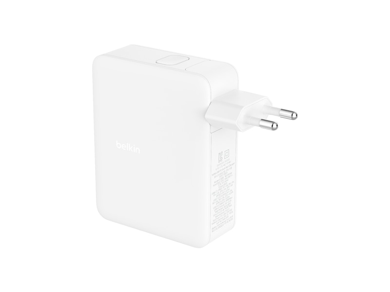 Belkin 4-port GaN 140W vægoplader (hvid) Mobilopladere