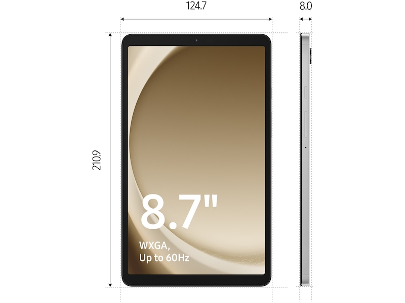 Samsung Galaxy Tab A9 4G (LTE) 64GB (silver) Tablets