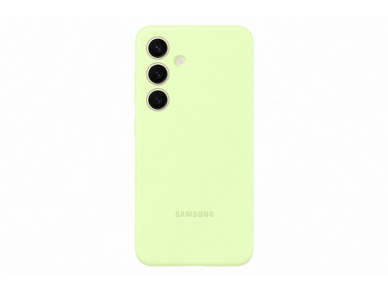 Samsung Galaxy S24 Silikonecover (light green) Mobilcover