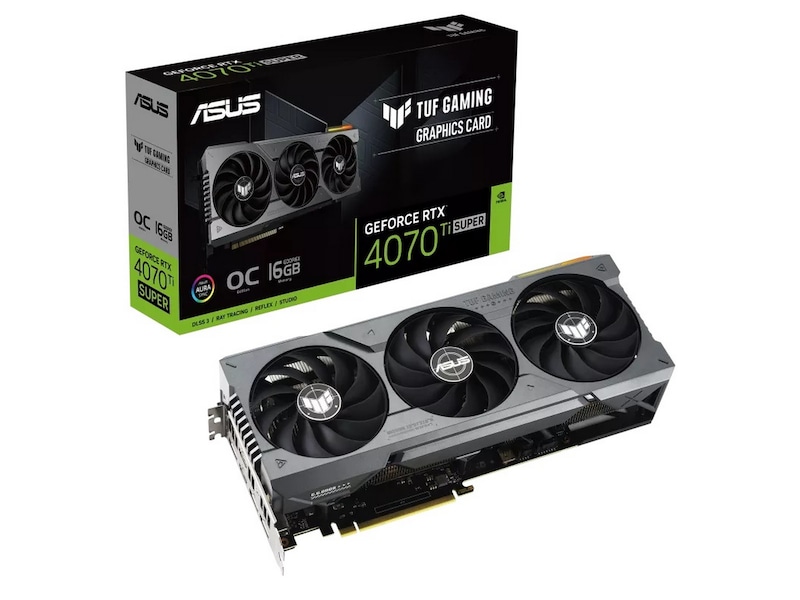 ASUS TUF Gaming GeForce RTX 4070 Ti SUPER OC Grafikkort