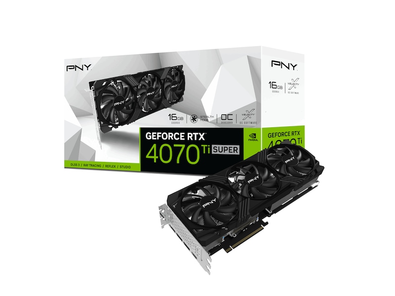 PNY GeForce RTX VERTO 4070 Ti SUPER Grafikkort