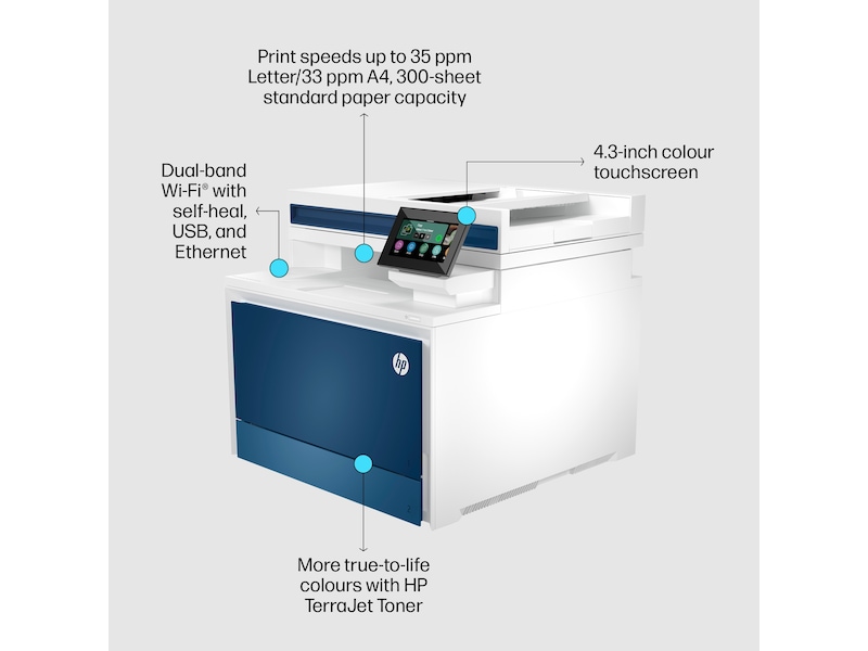 HP printer Color LaserJet Pro MFP 4302dw Multi-Funktion