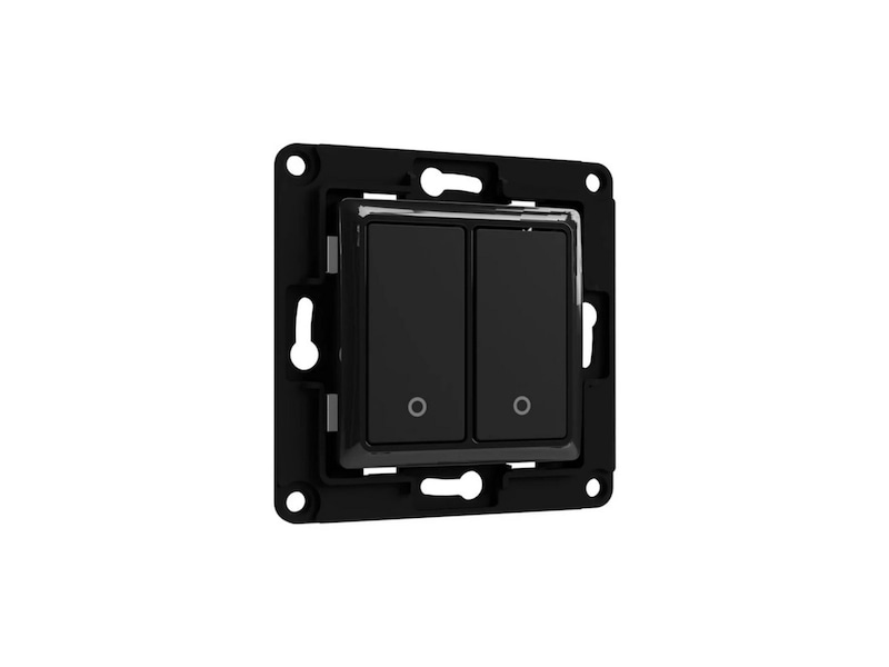 Shelly Wall switch 2 (sort) Smart strømstyring