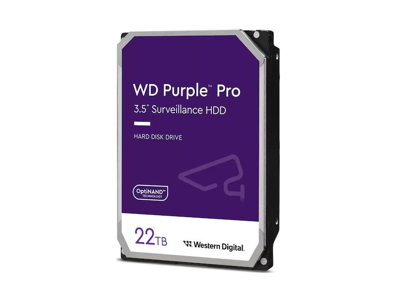 WD Purple PRO Surveillance 22TB Harddisk 3,5