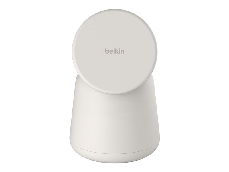 Belkin Boost Charge Pro 2-i-1 15W trådløs ladestation (sand) Trådløs oplader