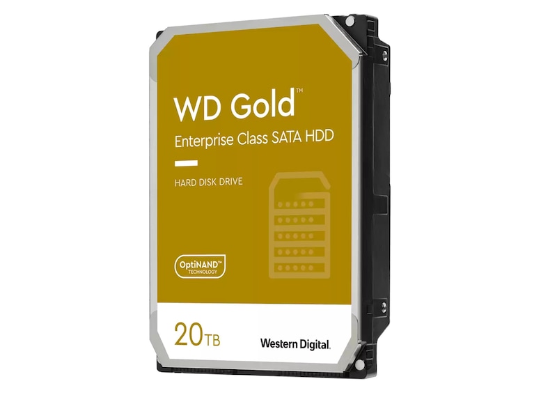 WD Gold Enterprise 20TB Harddisk 3,5