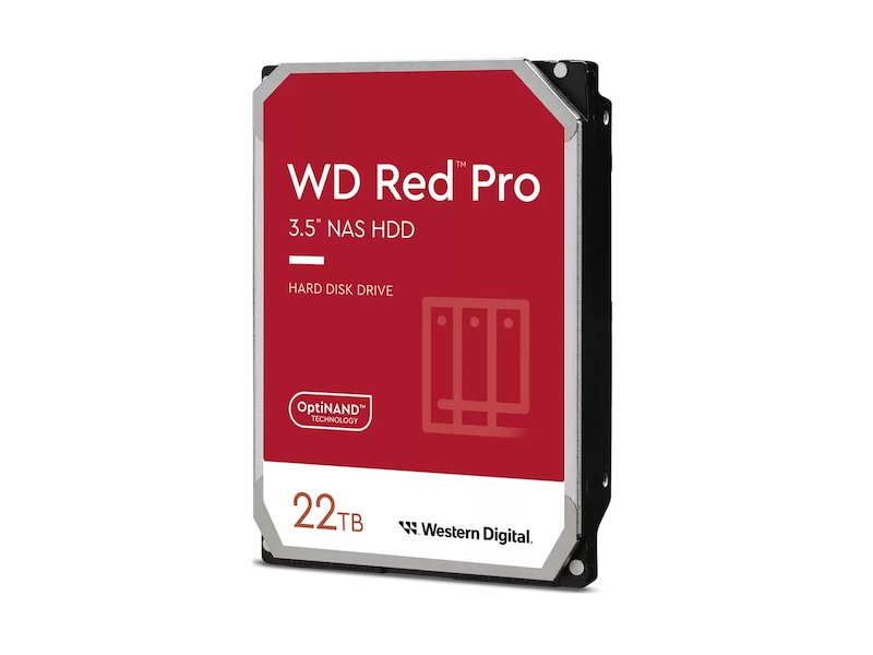 WD Red Pro NAS 22TB Harddisk 3,5