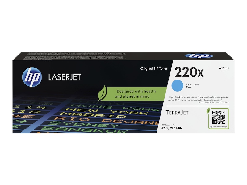 HP Toner 220X Cyan Laser Toner