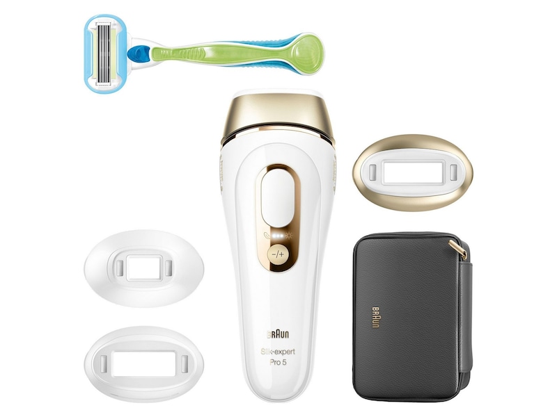 Braun IPL Silk·expert Pro 5 PL5242 (hvid/guld) Epilator & IPL-hårfjerning