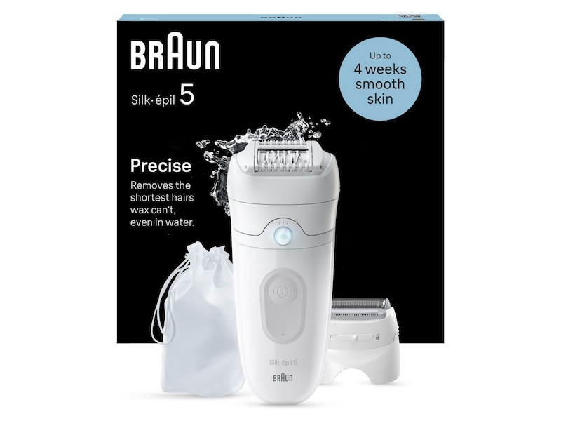 Braun Silk-épil 5 Epilator SE5-041 (hvid/grå) Epilator & IPL-hårfjerning