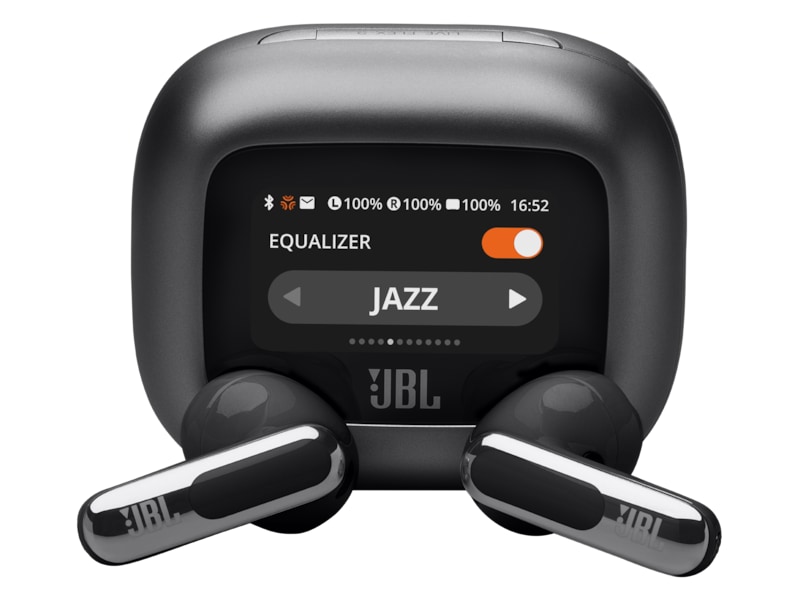 JBL LIVE FLEX 3 Trådløse Høretelefoner, Earbuds (Sort) In-ear høretelefoner