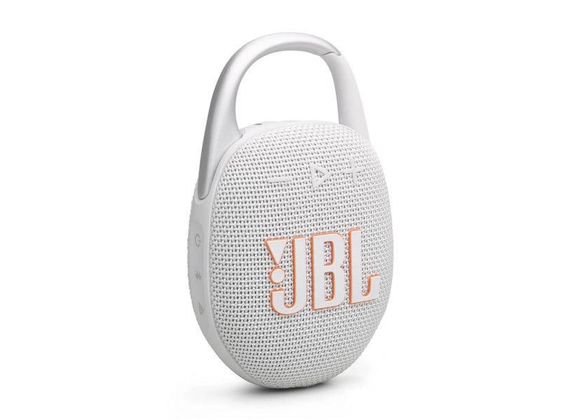 JBL Clip 5 Trådløs bluetooth højtaler (hvid) Trådløs / Bluetooth højttaler