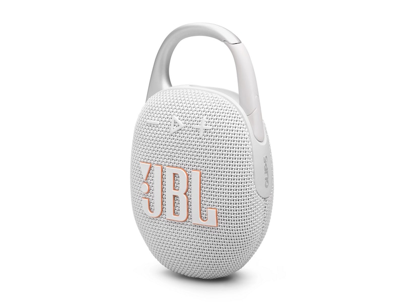 JBL Clip 5 Trådløs bluetooth højtaler (hvid) Trådløs / Bluetooth højttaler