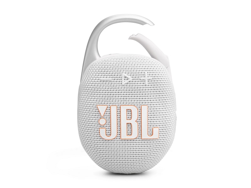 JBL Clip 5 Trådløs bluetooth højtaler (hvid) Trådløs / Bluetooth højttaler