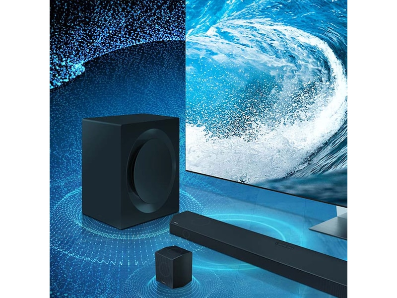 Samsung HW-Q995D soundbar med subwoofer (sort) Soundbars