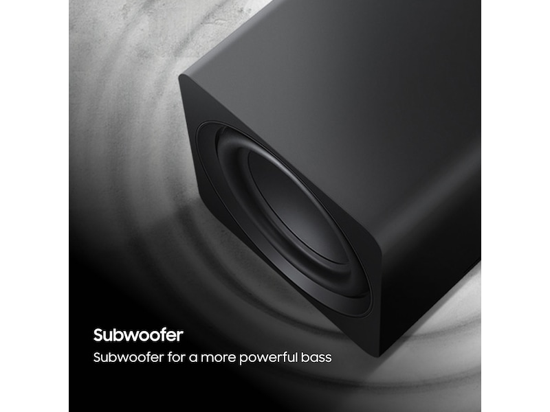 Samsung HW-S810D soundbar med subwoofer (sort) Soundbars