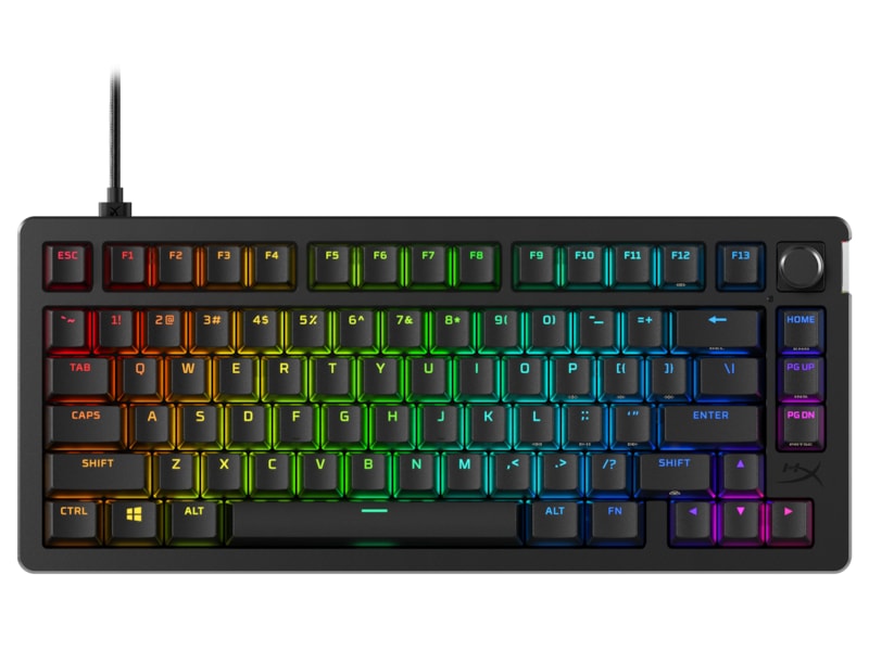 HyperX Alloy Rise 75 gamingtastatur (sort) Gamingkeyboard