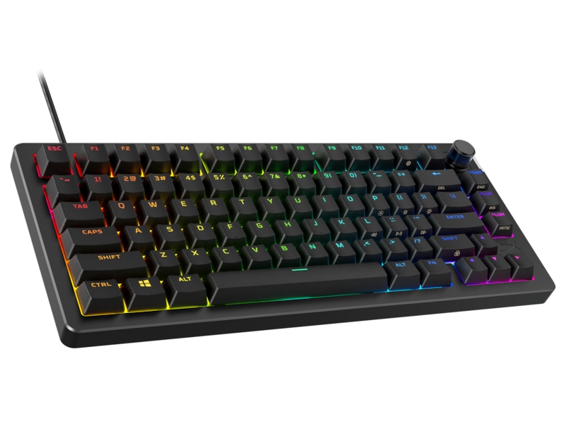 HyperX Alloy Rise 75 gamingtastatur (sort) Gamingkeyboard