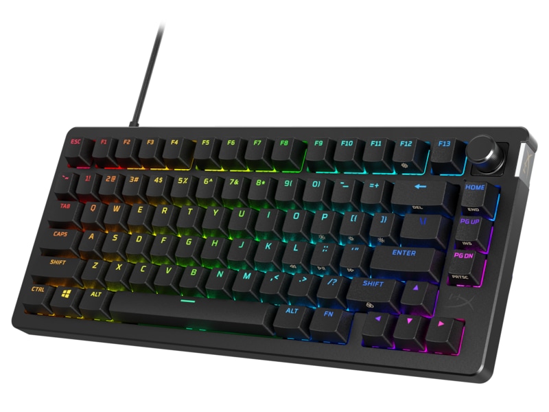 HyperX Alloy Rise 75 gamingtastatur (sort) Gamingkeyboard