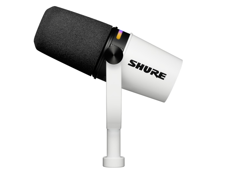 Shure MV7+ Podcast Mikrofon (hvid) Mikrofon