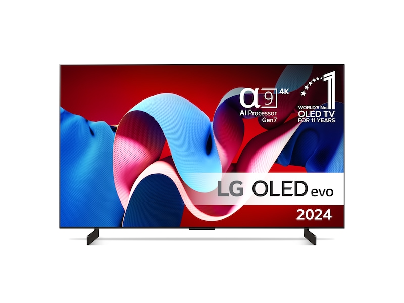 LG 42'' OLED evo C4 4K TV (2024) OLED42C44LA 20 - 49 tommer TV