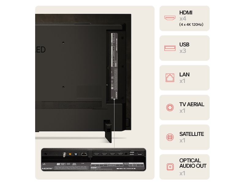 LG 42'' OLED evo C4 4K TV (2024) OLED42C44LA 20 - 49 tommer TV