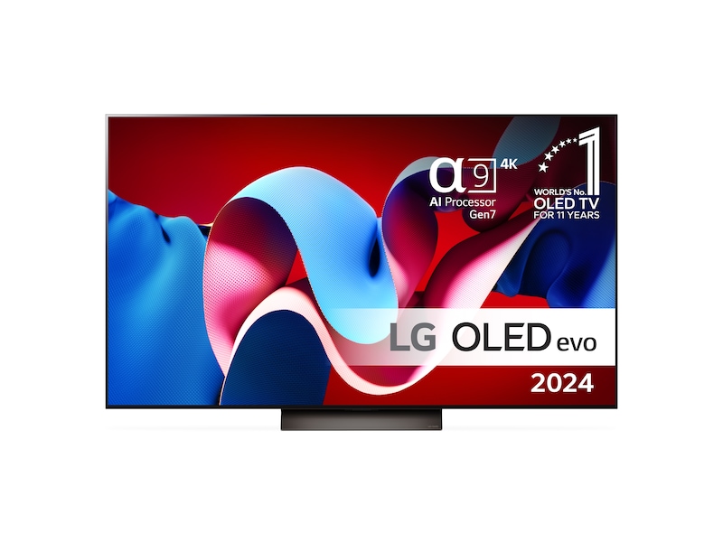 LG 65'' OLED evo C4 4K TV (2024) OLED65C44LA 60 - 69 tommer TV