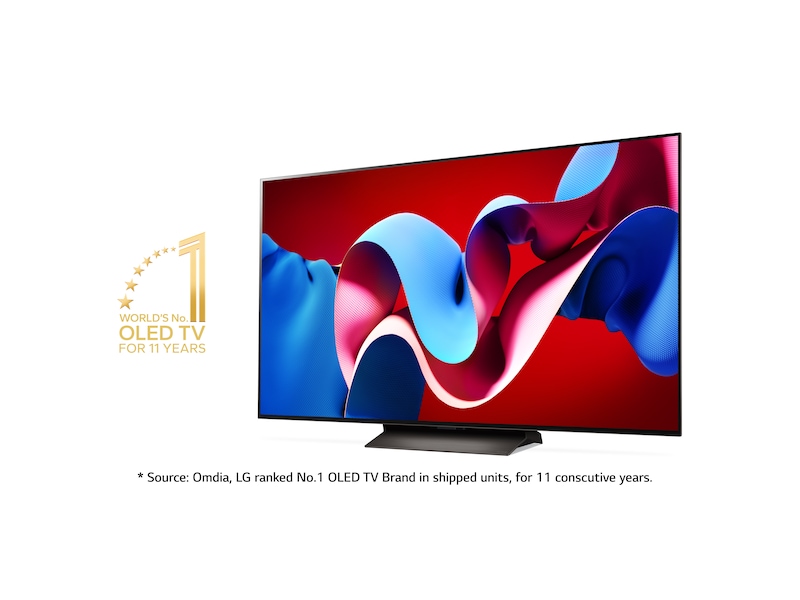 LG 65'' OLED evo C4 4K TV (2024) OLED65C44LA 60 - 69 tommer TV